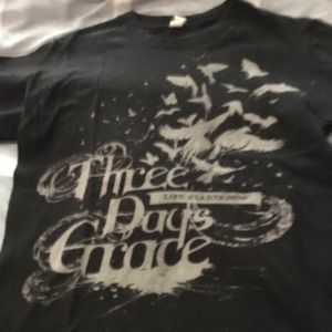 Three days grace vintage band T-shirt size small